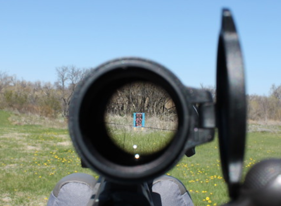 check parallax on rifle scope