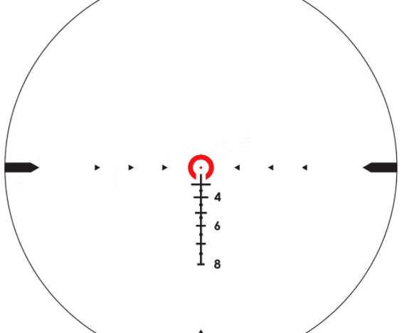 how to read a scope reticle