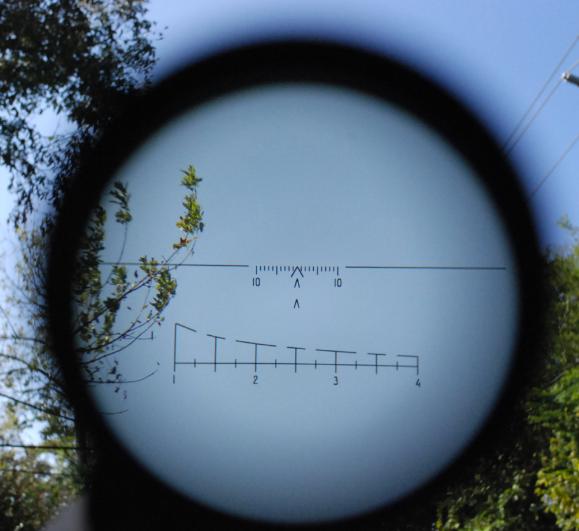 practical tips for reading scope reticle