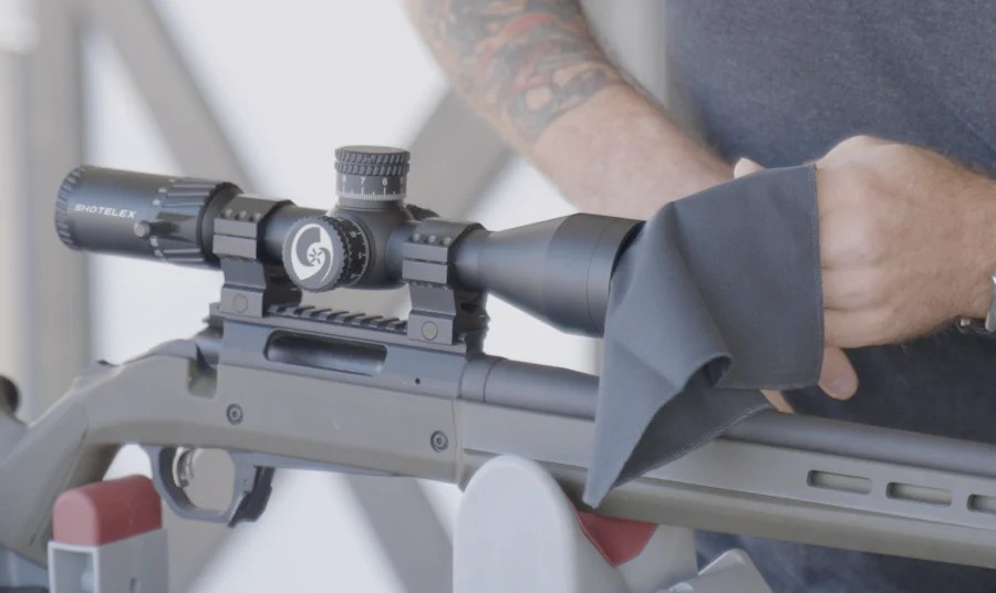 wipe-Riflescope