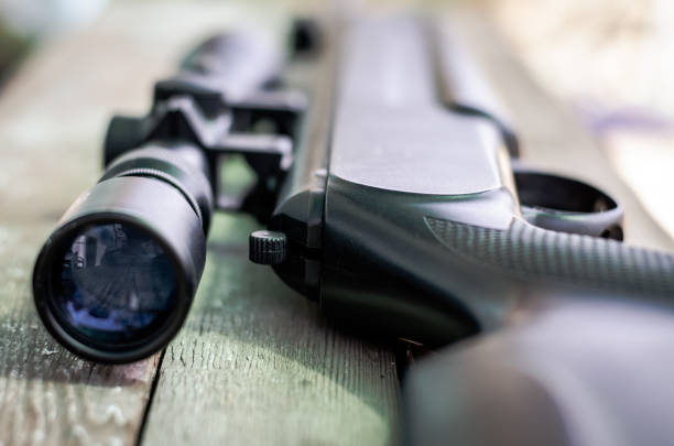 Optical sight close-up.